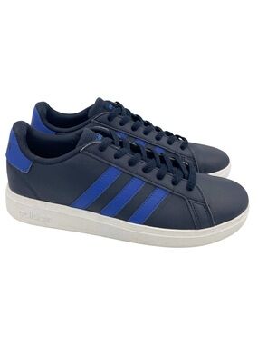 Adidas Grand Court blue lace-up unisex sneakers Size 6